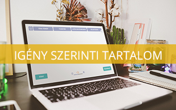 Igény szerinti tartalom Igény szerinti tartalom